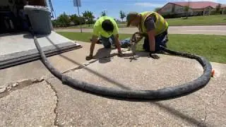 FoamWorks - Polyjacking driveway