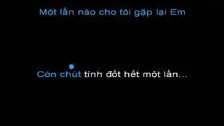 karaoke ghita một lần nào cho tôi gặp lại em  Vũ Thành An