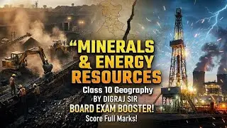 Class 10 Geography | Minerals & Energy Resources Chapter 🔥 by digraj sir 