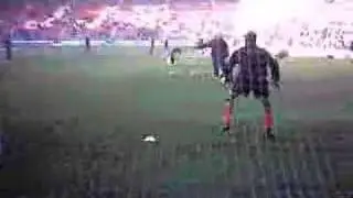 John Filan, Gary Walsh and Mike Pollitt Warming Up
