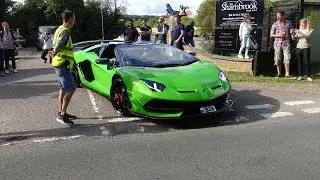 Supercars & Modified cars Accelerating Leaving car meet..September 2020