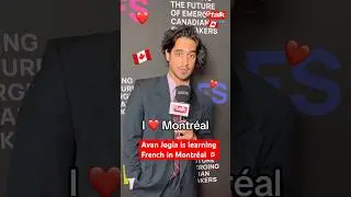 Avan Jogia is learning French in Montr&eacute;al 🇨🇦