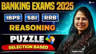 Banking Exam Reasoning Puzzle Classes | Banking Exam Free Online Classes 2025 Preparation | EduTap