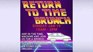 Winter markets and brunch events