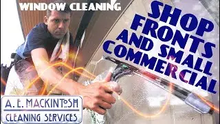 Pro Window Cleaning - Shop Fronts And Small Commercial In T-Shirt Weather!