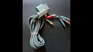 Juego #17 disponible para venta. Cable De Video Rca Original - Xbox 360