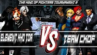 [KOF Mugen] Element Kyo TDR VS. Code-016(Klint) || 1080P 60 FPS