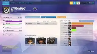 Overwatch Alternate Account Stats