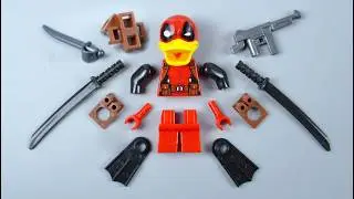 Marvel Series: Deadpool the Duck | Unofficial LEGO Minifigure