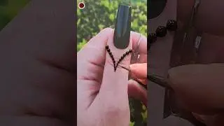 so elegant 👌 finger mehndi designs simple 🔥 #shorts #youtubeshorts