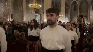 Entrada a Santa Maria del Mar, Protocols de l'Àliga · Ballada dels 600