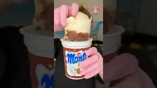 Gefriergetrockneter Monte 🤯 #pepelini #shorts #freezedried #gefriergetrocknet #monte #pudding #omg