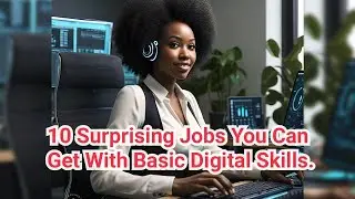 10 Surprising Jobs You Can Get With Basic Digital Skills in 2024