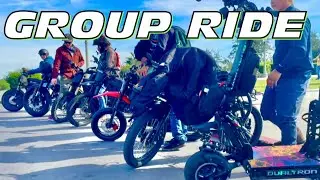 THE BEST ELECTRIC BIKE & SCOOTER GROUP RIDE FOOTAGE WE EVER CAPTURED! Hollywood to Griffith