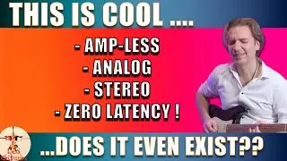 This a UNIQUE, LATENCY FREE Amp-less Pedalboard !!!