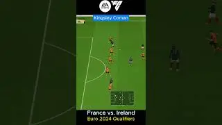Kingsley Coman ⚽ France vs. Ireland