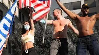 Washington DC Election Celebration and Protests