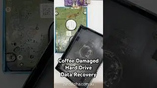 Coffee Damaged Hard Drive Data Recovery Repair | WD20JDRW 2TB My Passport
