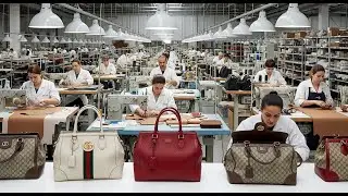 Inside the Gucci Bags Factory &ndash; How $2,600 Dollar Luxury Gucci Bags Are Made ( Full Process)