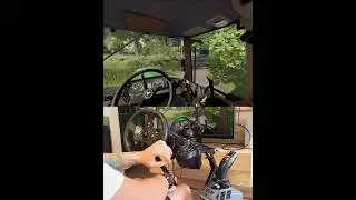 Farming Simulator Manual Shifter Thrustmaster Farmstick #fs22 #farming #simulator #johndeere #dkgc