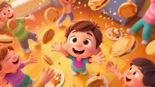 Let&rsquo;s Catch Flying Pancakes! Yum! | Fun Kids Song | Silly Breakfast Rhyme
