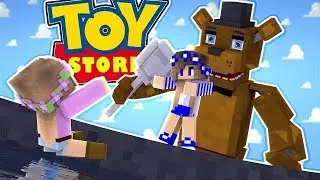 THE LITTLE CARLY DOLL BETRAYS LITTLE KELLY?! w/Sharky (Minercaft Toystore)