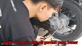 Cara ganti oli mesin dan oli gardan beat keyless 2024#gantioli