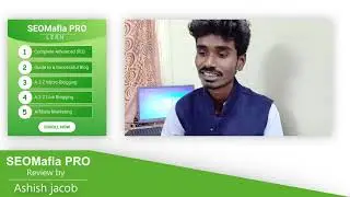 SEOMafia Pro Review by Ashish jacob