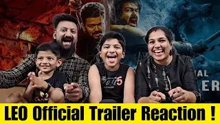 LEO - Official Trailer Reaction | Thalapathy Vijay | Lokesh Kanagaraj | Anirudh | Kins on Fleek