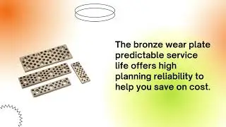 Self Lubricating Graphite Bearings - 2.0966 material equivalent slide plate - Short Lead Times