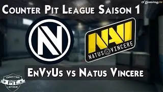EnVyUs vs Na`Vi - Counter Pit League 2015 - Demi finale Bo3