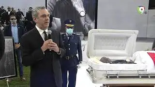 “No estábamos preparado para que se fuera”: Las sentidas palabras de Abinader a Johnny Ventura