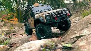 TRX-4 Defender Camel Trophy Adventure | Relaxing RC Off - Road Trail Ride