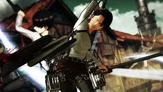 Attack on Titan 2 Final Battle Levi vs Kenny Squad Ultimate Perfected Gear 99+* NightmareMode(1080p)