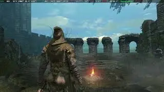 Linux Mint  21.3 - Dark Souls Remastered - Lutris - Ryzen 5 5600g 16 GB de RAM