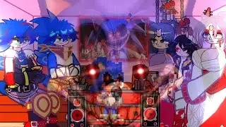Super Sonic x universe reacciona a rap do sonic.exe m4rkim//Michael 2.0//especial de navidad 🎄