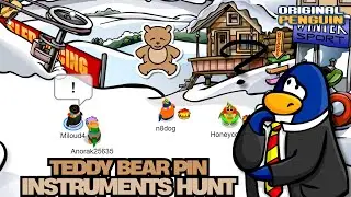 BAND INSTRUMENTS HUNT 🎸🎶 - TEDDY BEAR PIN🧸| Original Penguin