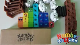 Numberblocks ASMR - 10 Minutes Unbox And Building Numberblocks Sheep Farm Activity Set Puzzle 1 To 6