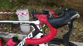 My Elfama Radar R6800 update: fizik bartape, mavic hub doctor bearing, shimano red cleats