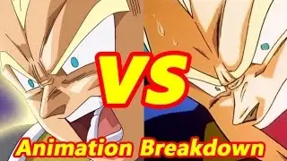 Dragon Ball Super vs Z Animation Breakdown  (Final Flash)