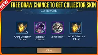GET COLLECTOR SKIN &ldquo; FREE DRAW &rdquo; NEW EVENT 2021 | MOBILE LEGENDS BANG BANG