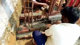 New #video || Column ki dalai || 4 inch diwar jode || Construction Work brickwall 