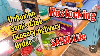 Unboxing Groceries Delivery orders from Sam&rsquo;s club