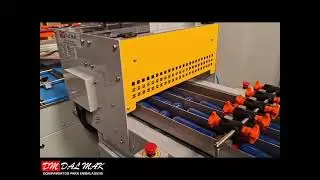 SELADORA L AUTOMÁTICA 5250 - COM ESTEIRA FORMADORA DE PACOTES (FRASCOS DE LIMPEZA) - EQUIP NACIONAL