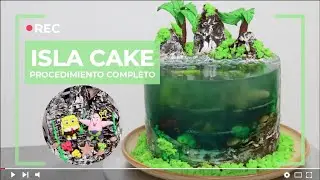 ISLA CAKE | OCEAN CAKE | Procedimiento Completo | Macys Cakes