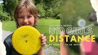 U10 Girls Distance World Record - MJ Gager (78.08 metres)
