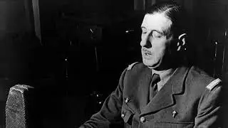 BBC GENERAL DE GAULLE BROADCAST 22 JUNE 1940 WITH FRENCH TO ENGLISH TRANSLATION