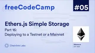 Deploying to Testnet or Mainnet | Ultimate Web3 Solidity & Javascript Course | Lesson 5 Pt. 16