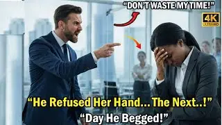 White CEO Refused to Shake a Black Woman Investor’s Hand—24 Hours Later, He Was Begging