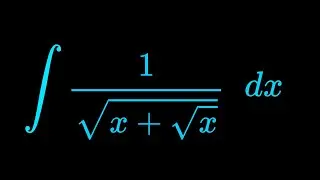 Monster Integral of 1/sqrt(x+sqrt(x)) dx